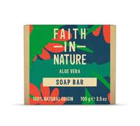 Faith in Nature Aloe Vera Bar Soap - 100g