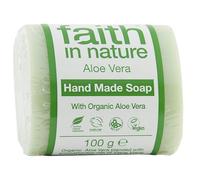 Faith in Nature Aloe Vera Pure Vegetable Soap 100g (Pack of 6)