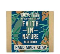 Faith In Nature Blue Cedar Handmade Soap - 100 g