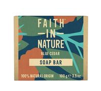 Faith in Nature Blue Cedar Soap 100g