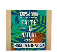 Faith In Nature Natural Coconut Hand Soap Bar, Hydrating, Vegan & Cruelty Free, No SLS or Parabens, 100g