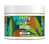 Faith In Nature Organic Coconut and Shea Butter Hair Mask, Hydrating for Dry Hair & Scalp, Vegan and Cruelty Free, No SLS, Silicones or Parabens, 300 ml, Pack of 1