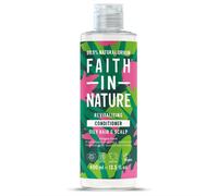 Faith In Nature Natural Dragon Fruit Conditioner, Revitalising for Oily Hair & Scalp, Vegan & Cruelty Free, No SLS, Silicones or Parabens, 400ml