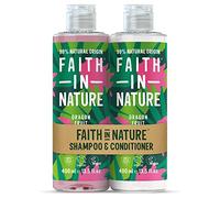 Faith In Nature Dragon Fruit Shampoo & Conditioner Bundle 400ml x2