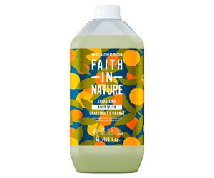 Faith In Nature Energising Grapefruit & Orange Body Wash 5l