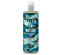 Faith in Nature Fragrance Free Shampoo 400ml - 4 Pack