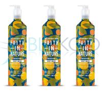 Faith in Nature Grapefruit & Orange Body Wash Metal - 500ml (Pack of 3)