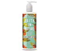 Faith in Nature Grapefruit & Orange Hand & Body Lotion 400ml - 2 Pack
