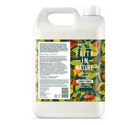 Faith in Nature Grapefruit & Orange Invigorating Conditioner for Normal to Oily Hair Refill - 5 Litre