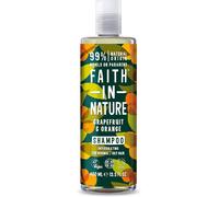 Faith in Nature Grapefruit & Orange Shampoo 400ml X 3 (Pack of 3)