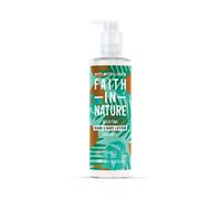 Faith In Nature Natural Coconut Hand and Body Lotion, Hydrating, Vegan and Cruelty Free, No SLS or Parabens, 400 ml