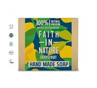 Faith in Nature Hand Made Organic Grapefruit Soap 100g