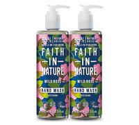 Faith In Nature Hand Wash Duo - Wild Rose Natural