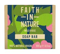 Faith in Nature Handmade Soap Wild Rose 100g