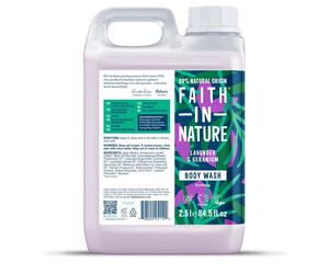 Faith in Nature Lavender & Geranium Body Wash - 2.5 Litre
