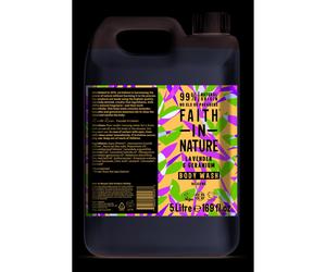 Faith In Nature Lavender & Geranium Relaxing Body Wash 5 litre