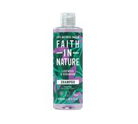 Faith In Nature Natural Lavender & Geranium Shampoo, Balancing for Normal Hair & Scalp, Vegan & Cruelty Free, No SLS, Silcones or Parabens, 400ml