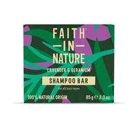 Faith in Nature Lavender & Geranium Shampoo Bar - 85g