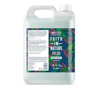 Faith In Nature Natural Aloe Vera and Tea Tree Hand Wash, Rejuvenating, Vegan and Cruelty Free, No SLS or Parabens, 5 L Refill Pack