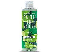 Faith In Nature Natural Avocado Shampoo, Nourishing, Vegan & Cruelty Free, No SLS or Parabens, for All Hair Types, 400ml