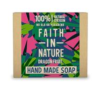 Faith In Nature Natural Dragon Fruit Hand Soap Bar, Revitalising, Vegan & Cruelty Free, No SLS or Parabens, 100g (Packing May Vary)