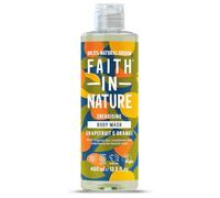 Faith In Nature Natural Grapefruit and Orange Body Wash, Energising Shower Gel, Vegan and Cruelty Free, No SLS or Parabens, 400 ml