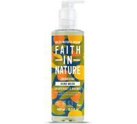 Faith In Nature Natural Grapefruit and Orange Liquid Hand Wash, Energising, Veg