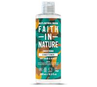 Faith In Nature Natural Jojoba Conditioner, Smoothing for Dry Hair & Scalp, Vegan & Cruelty Free, No SLS, Silicones or Parabens, 400ml