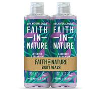 Faith in Nature Lavender & Geranium Body Wash 400ml Duo