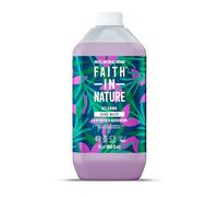 Faith In Nature Natural Lavender and Geranium Liquid Hand Wash, Relaxing, Vegan and Cruelty Free, No SLS or Parabens, 5 L Refill Pack