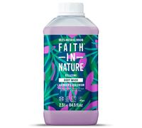 Faith In Nature Natural Lavender & Geranium Body Wash, Relaxing Shower Gel, Vegan & Cruelty Free, No SLS or Parabens, 2.5L Refill