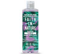 Faith In Nature Natural Lavender Geranium Shampoo, Soothing, Vegan and Cruelty Free, No SLS or Parabens, for All Hair Types, 400 ml