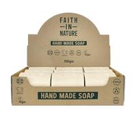 Faith In Nature Natural Lavender Hand Soap Bar Box Set, Relaxing, Vegan & Cruelty Free, No SLS or Parabens, 18 x 100g