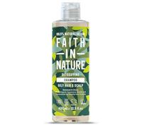 Faith In Nature Natural Seaweed & Citrus Shampoo, Detoxifying for Oily Hair & Scalp, Vegan & Cruelty Free, No SLS, Silicones or Parabens, 400ml