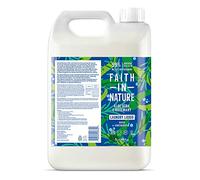 Faith In Nature Natural, Super Concentrated, Laundry Liquid with Aloe Vera and Rosemary Oil, Vegan and Cruelty Free, No SLS, Parabens or Phosphates, 5 L Refill Pack, 5 l (Pack of 1)