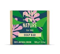 Faith In Nature Natural Tea Tree Hand Soap Bar, Cleansing, Vegan and Cruelty No
