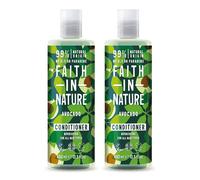 Faith In Nature Nourishing Avocado Conditioner All Hair Types - 2 X 400Ml In Off White Off White One Size