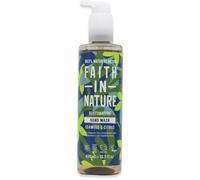 Faith In Nature Natural Seaweed and Citrus Liquid Hand Wash, Restorative, Vegan and Cruelty Free, No SLS or Parabens, 400 ml