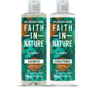 Faith In Nature Shampoo 400ml & Conditioner 400ml Duo Parabens & SLS Free