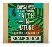 Faith in Nature Shampoo Bar Coconut & Shea Butter 85gm - 2 Pack