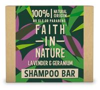Faith in Nature Shampoo Bar Lavender & Geranium 85gm - 2 Pack