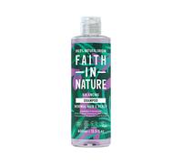 Faith In Nature Natural Lavender Geranium Shampoo, Soothing, Vegan and Cruelty Free, No SLS or Parabens, for All Hair Types, 400 ml