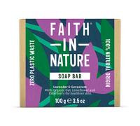 Faith in Nature Soap Bar Lavender and Geranium 100 g