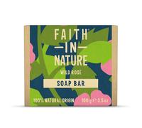 Faith in Nature Soap Bar - Wild Rose - 100g