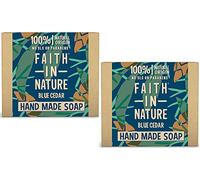 Faith in Nature Soap Faith For Men Blue Cedar 100gm (Pack of 2)