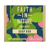 Faith in Nature Wild Rose Soap Bar 100g