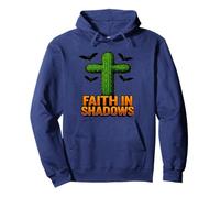 Faith in Shadows Cactus Cross Desert Art Design Pullover Hoodie