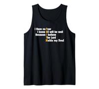 Faith in The Lord Religious Text Tank Top