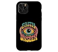 Faith In The Unseen Retro Psychedelic Case for iPhone 11 Pro