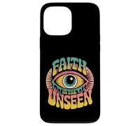 Faith In The Unseen Retro Psychedelic Case for iPhone 13 Pro Max